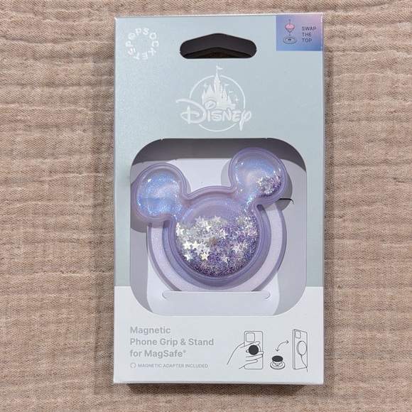 Disney Purple Mickey Mouse Pop-Socket - NWT!!